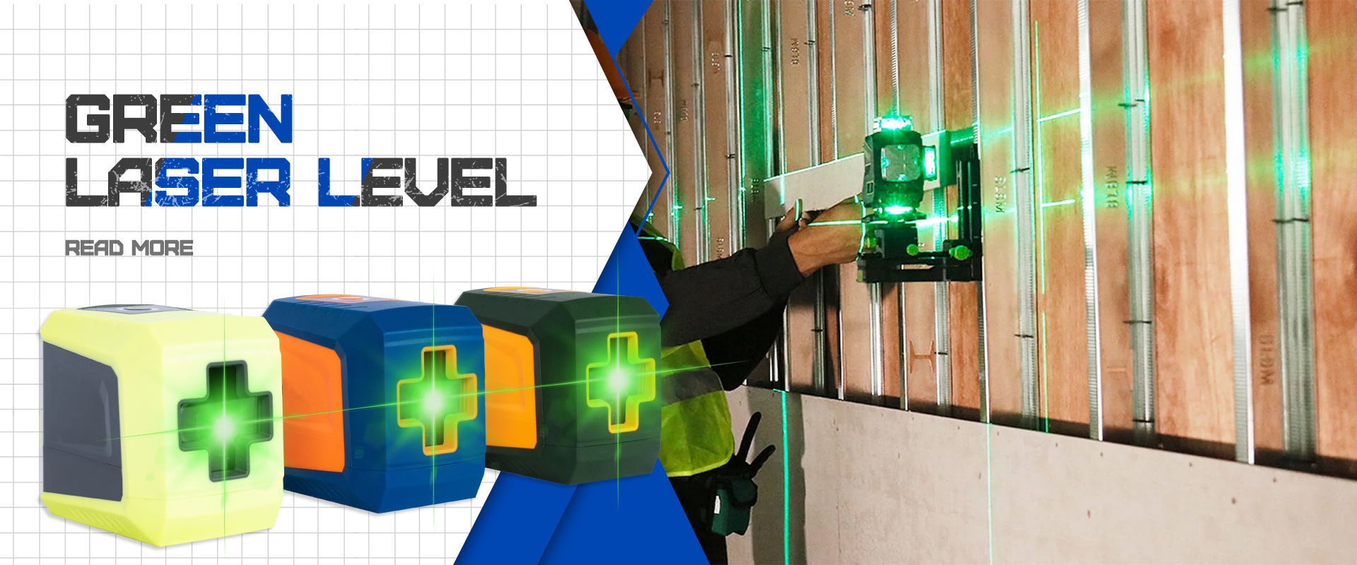 Vihreä lasertason toimittaja