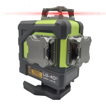4D-sisäänrakennettu litiumakunni punainen lasertaso
