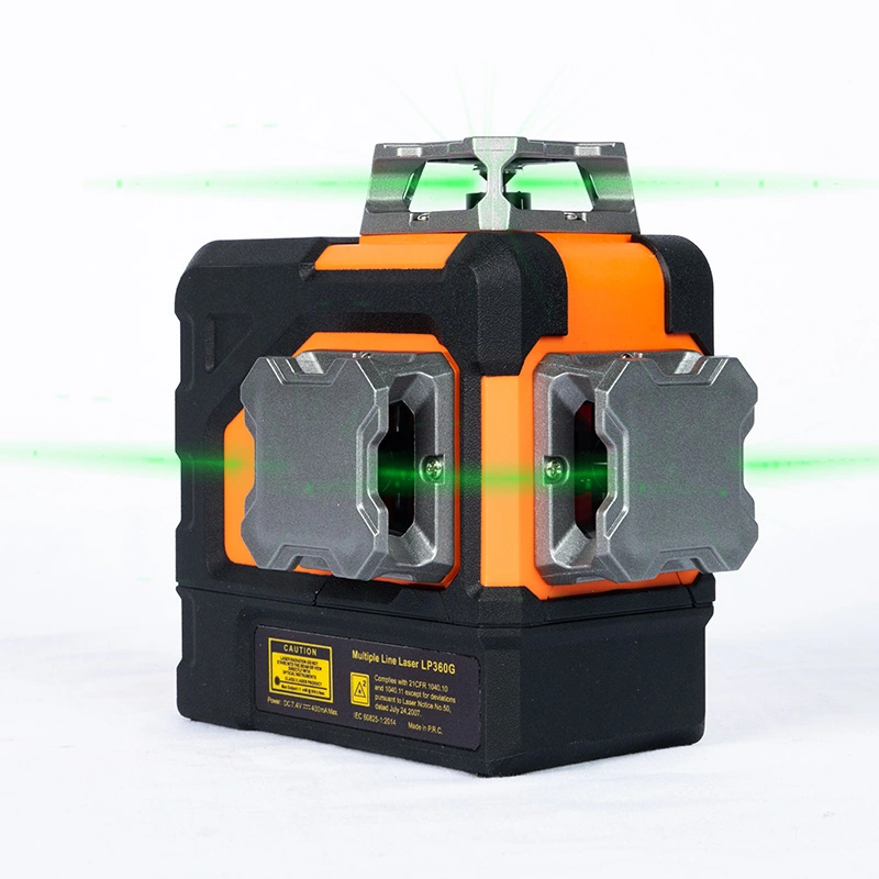 Elektroninen itsensä tasoittava vihreä lasertaso