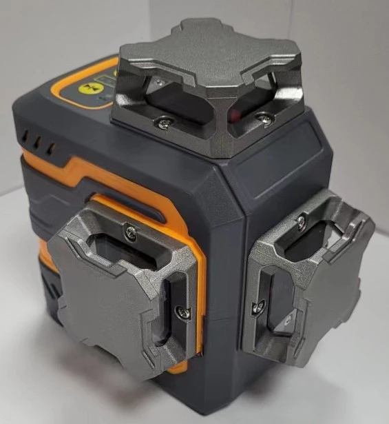 3 x 360° built-in lithium battery red laser level